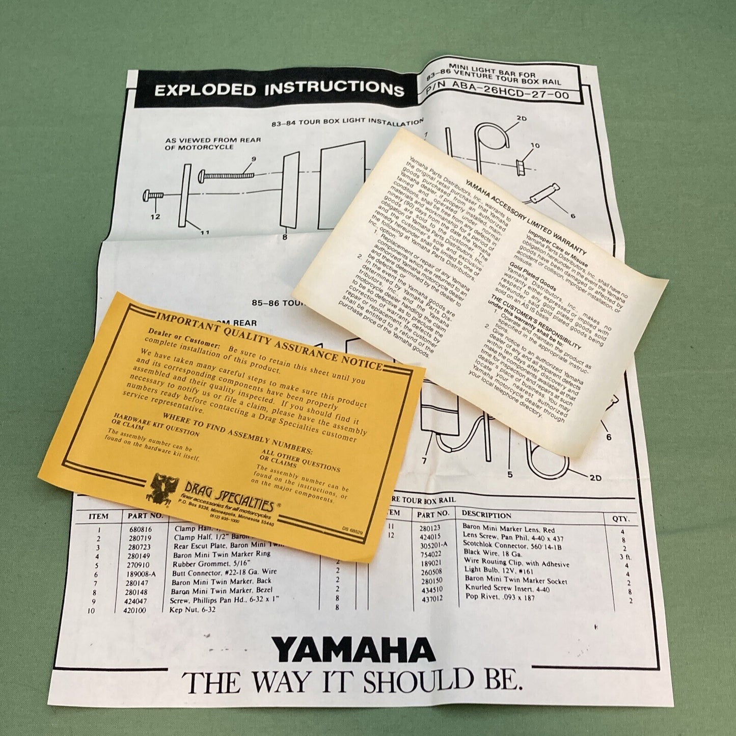 NEW VENTURE LINE ABA-26HCD-27-00 TOURBOX MINI LIGHT BAR