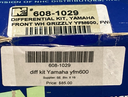 NEW N2 PERFORMANCE 608-1029 DIFFERENTIAL KIT YAMAHA FRONT WH GRIZZLY YFM600 FW