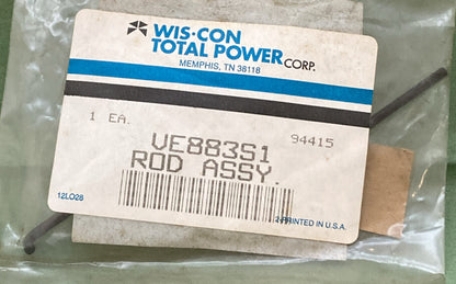 NEW GENUINE WIS-CON TOTAL POWER VE883S1 ROD ASSEMBLY