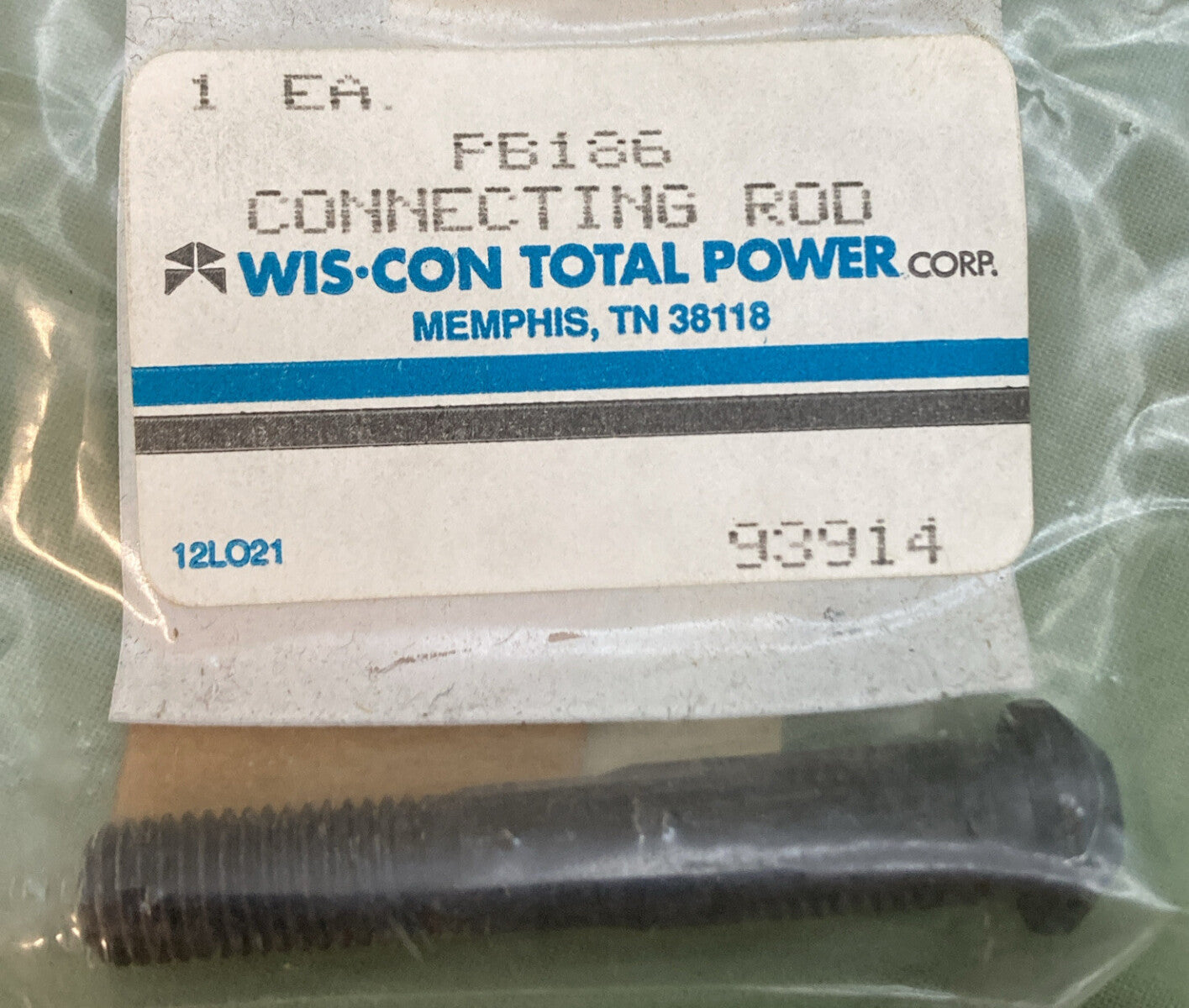 NEW GENUINE WIS-CON TOTAL POWER PB186 CONNECTING ROD