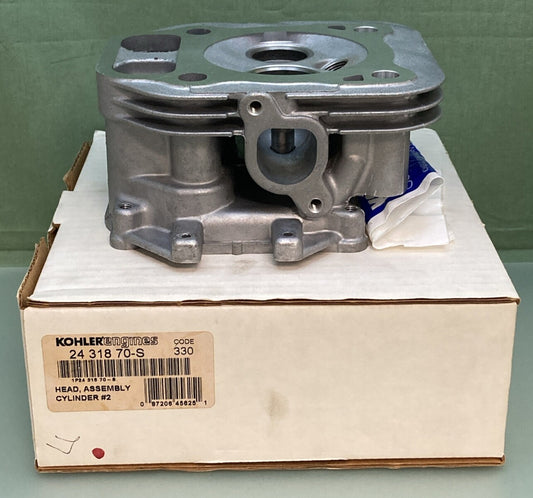 NEW GENUINE KOHLER 24 318 70-S  Head ASSEMBLY Cylinder #2