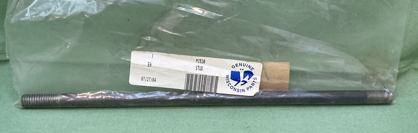 NEW GENUINE WISCONSIN PC530 STUD 3/8" X 10" LG