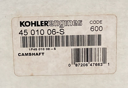 NEW GENUINE KOHLER 45 010 06-S CAMSHAFT