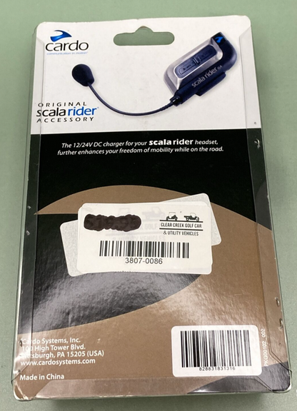 NEW CARDO 3807-0086 12V CHARGING ACCESORY