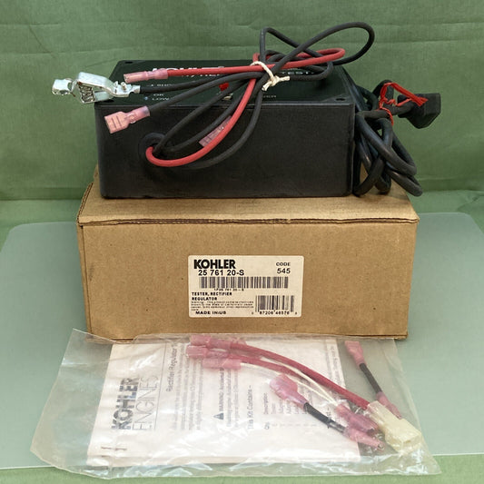 NEW GENUINE KOHLER 25 761 20-S TESTER RECTIFIER REGULATOR