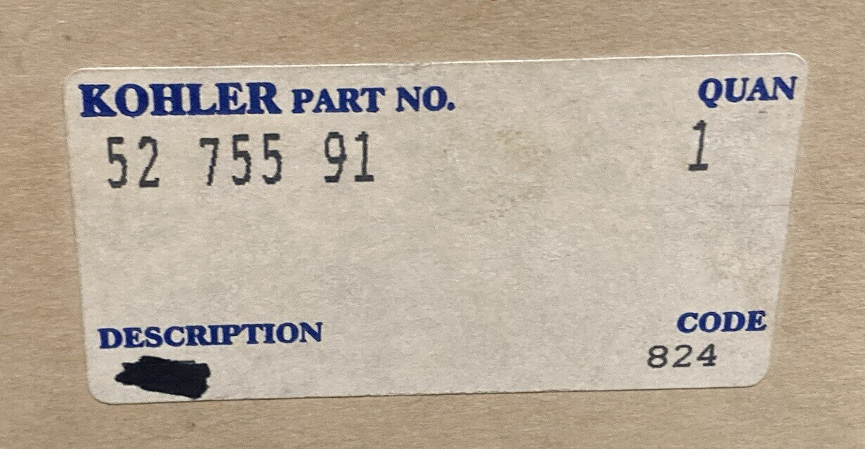 NEW GENUINE KOHLER 52 755 91 MANIFOLD PIPE