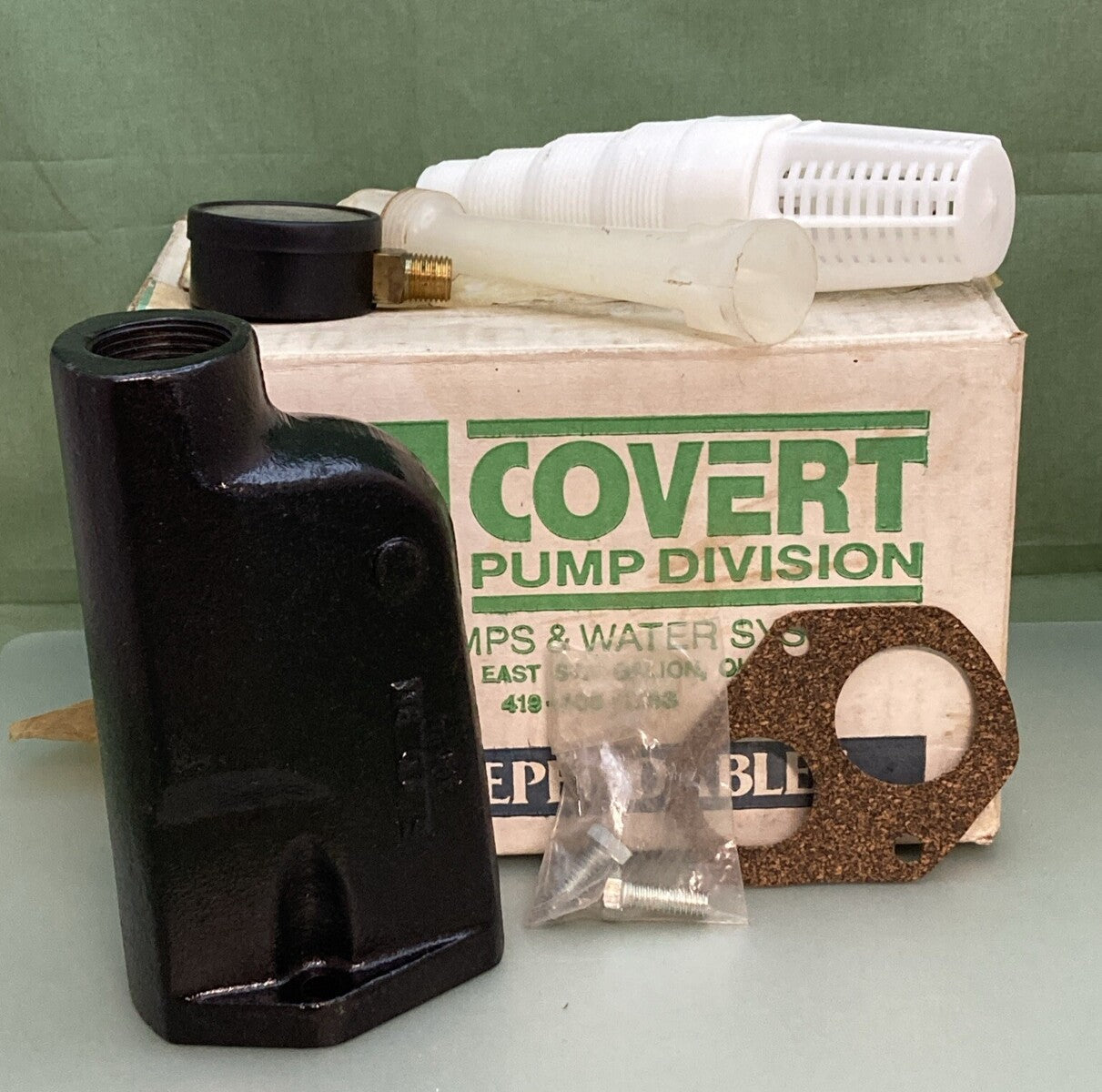 NEW COVERT 67212 PUMP DIVISION