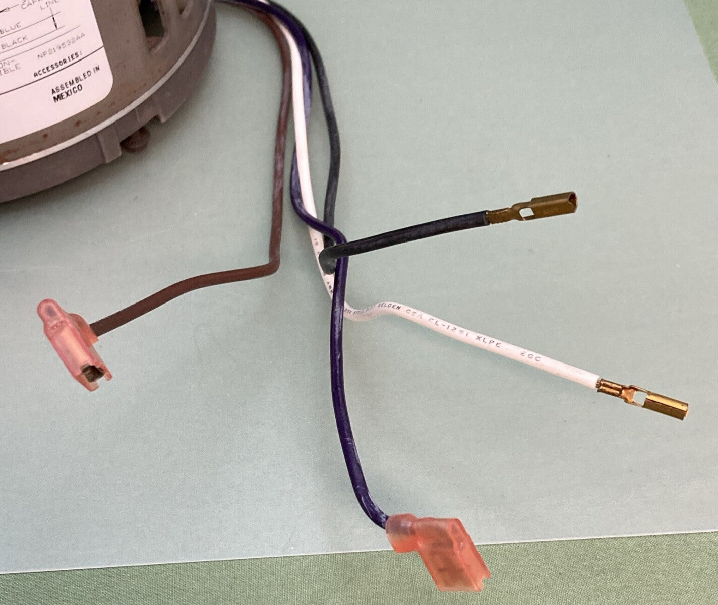 NEW GE MOTORS B-30369BS AC MOTOR THERMALLY PROTECTED