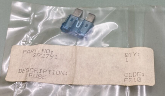 NEW REPLACES KOHLER 292791 FUSE 15 AMP