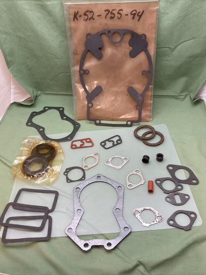 NEW REPLACES KOHLER K-52-755-94 OVERHAUL GASKET KIT,  INCOMPLETE KIT