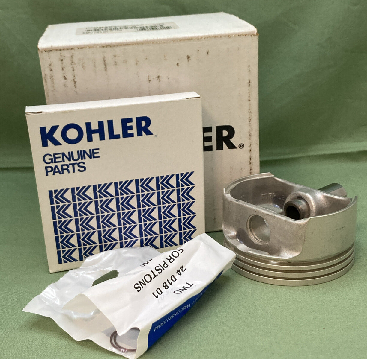 NEW GENUINE KOHLER 24 874 08-S PISTON W/RING SET (STD) 24 874 26-S
