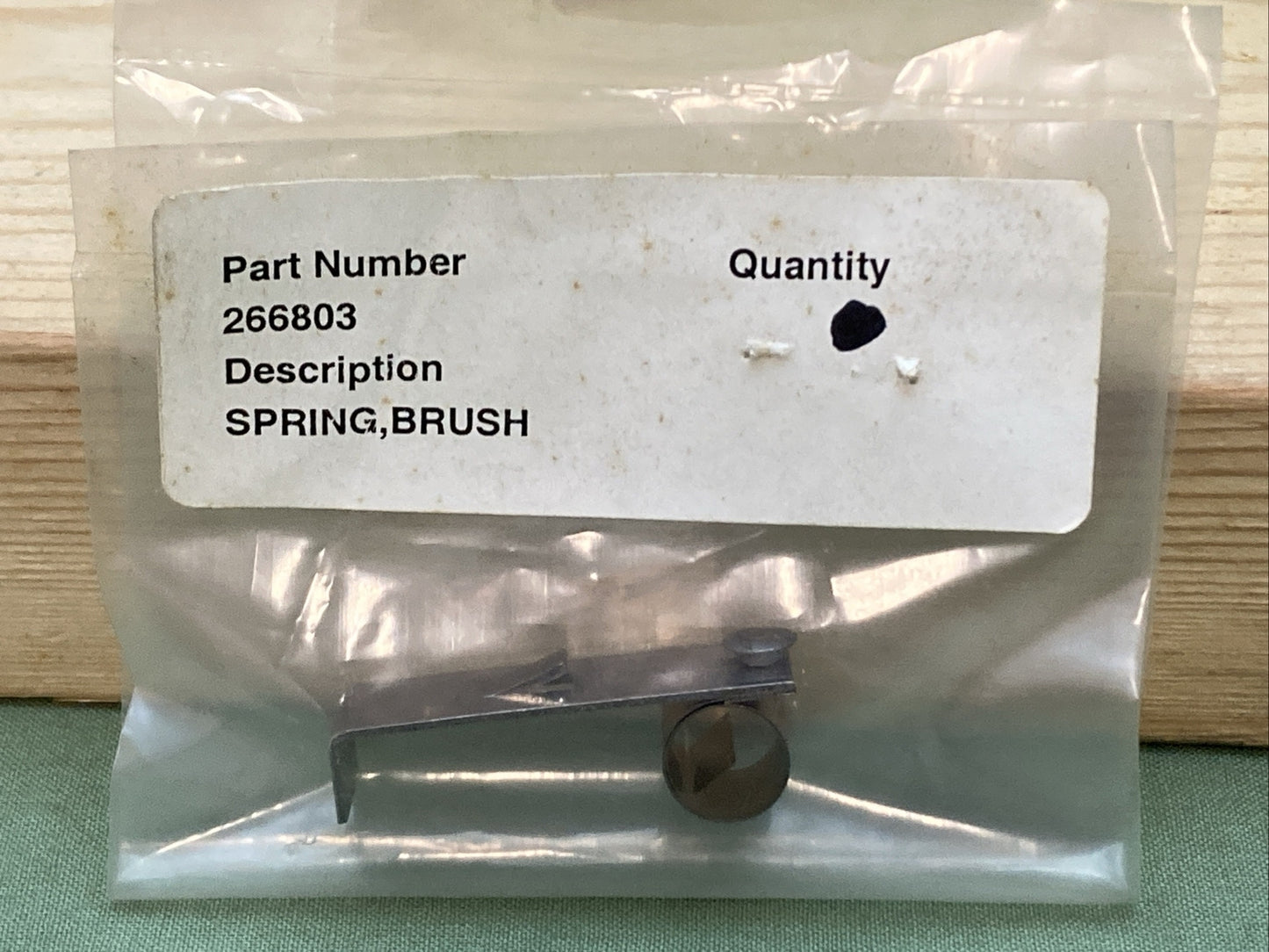 NEW REPLACES KOHLER  266803 SPRING, BRUSH