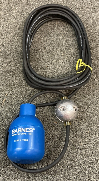 NEW BARNES 73612 MERCURY LEVEL CONTROL SUBMERSIBLE PUMP