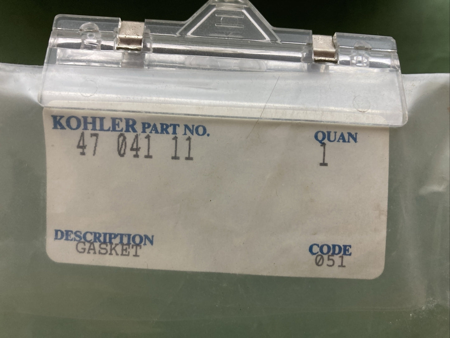 NEW GENUINE KOHLER 47 041 11 GASKET: HEAD
