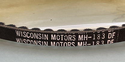 NEW GENUINE TELEDYNE WISCONSIN CONTINENTAL MH183 BELT-V 1/2 GR X 31--NLA