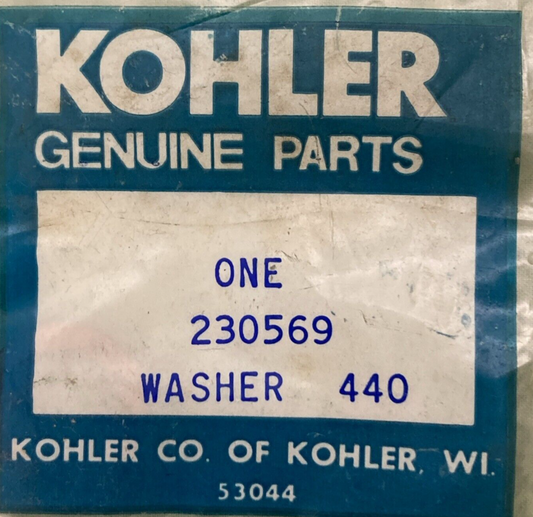NEW GENUINE KOHLER 230569 WASHER