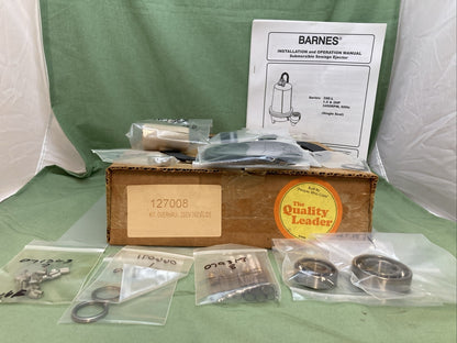 NEW GENUINE BARNES 127008 KIT,OVERHAUL 2SEV-3SEV-L/DS