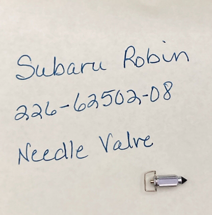 NEW REPLACES SUBARU ROBIN 226-62502-08 NEEDLE VALVE