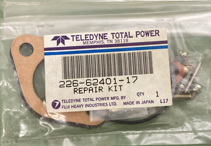 NEW GENUINE TELEDYNE TOTAL POWER 226-62401-17 CARBURETOR REPAIR KIT