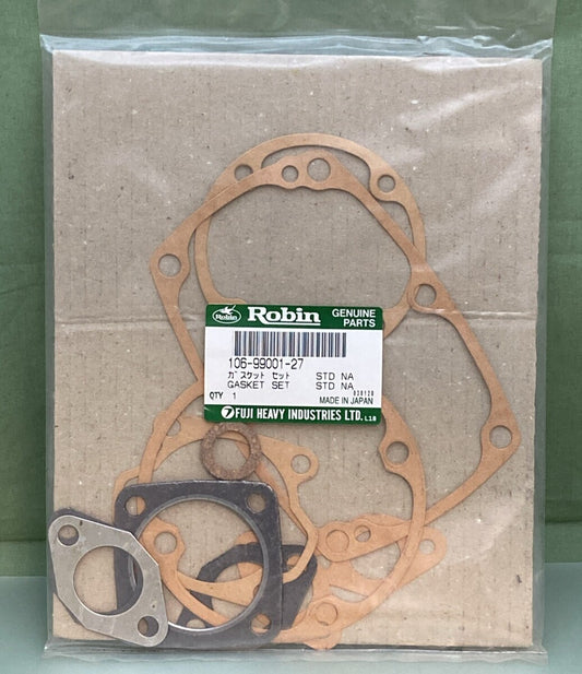 NEW GENUINE ROBIN SUBARU 106-99001-27 GASKET SET