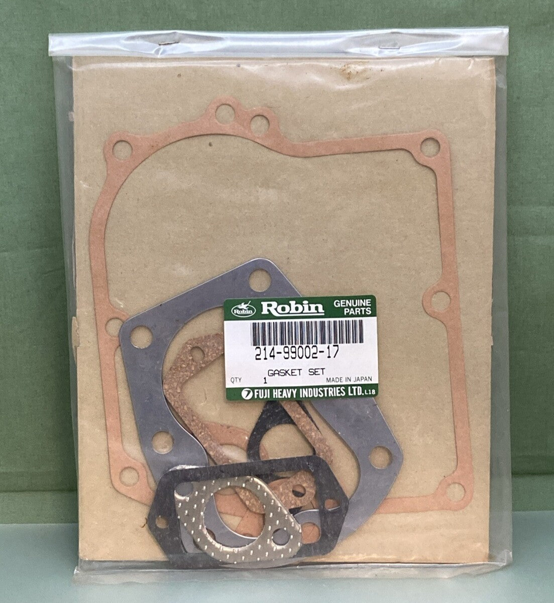 NEW GENUINE ROBIN SUBARU 214-99002-17 GASKET SET