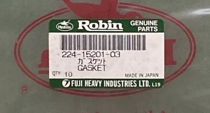 NEW GENUINE ROBIN SUBARU 224-15201-03 MAINBEARING COVER GASKET