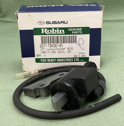 NEW GENUINE SUBARU ROBIN 227-79430-61 IGNITION COIL CP