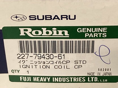NEW GENUINE SUBARU ROBIN 227-79430-61 IGNITION COIL CP