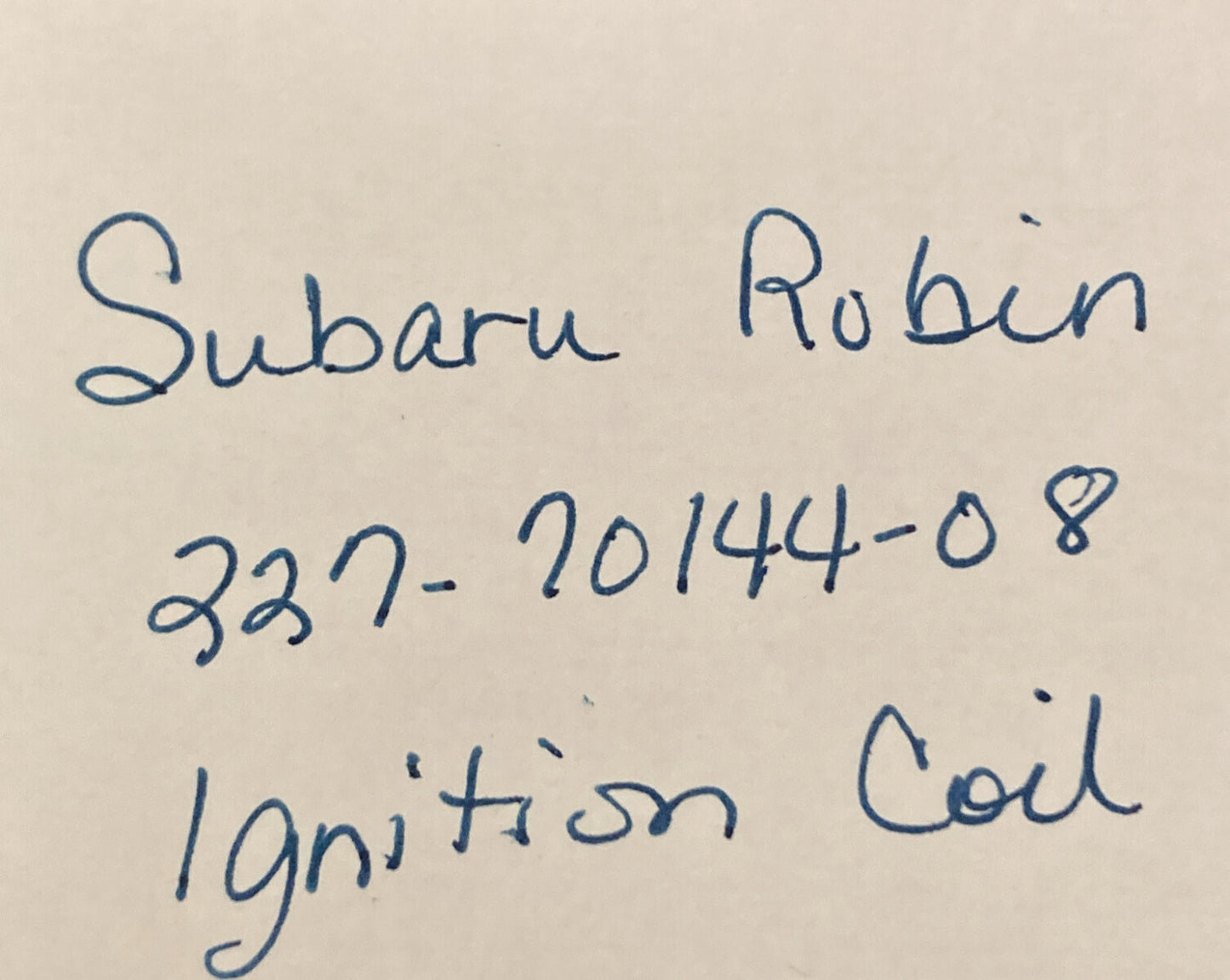 NEW REPLACES SUBARU ROBIN 227-70144-08 IGNITION COIL