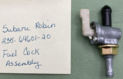 NEW REPLACES SUBARU ROBIN 235-64601-20 FUEL COCK ASSEMBLY