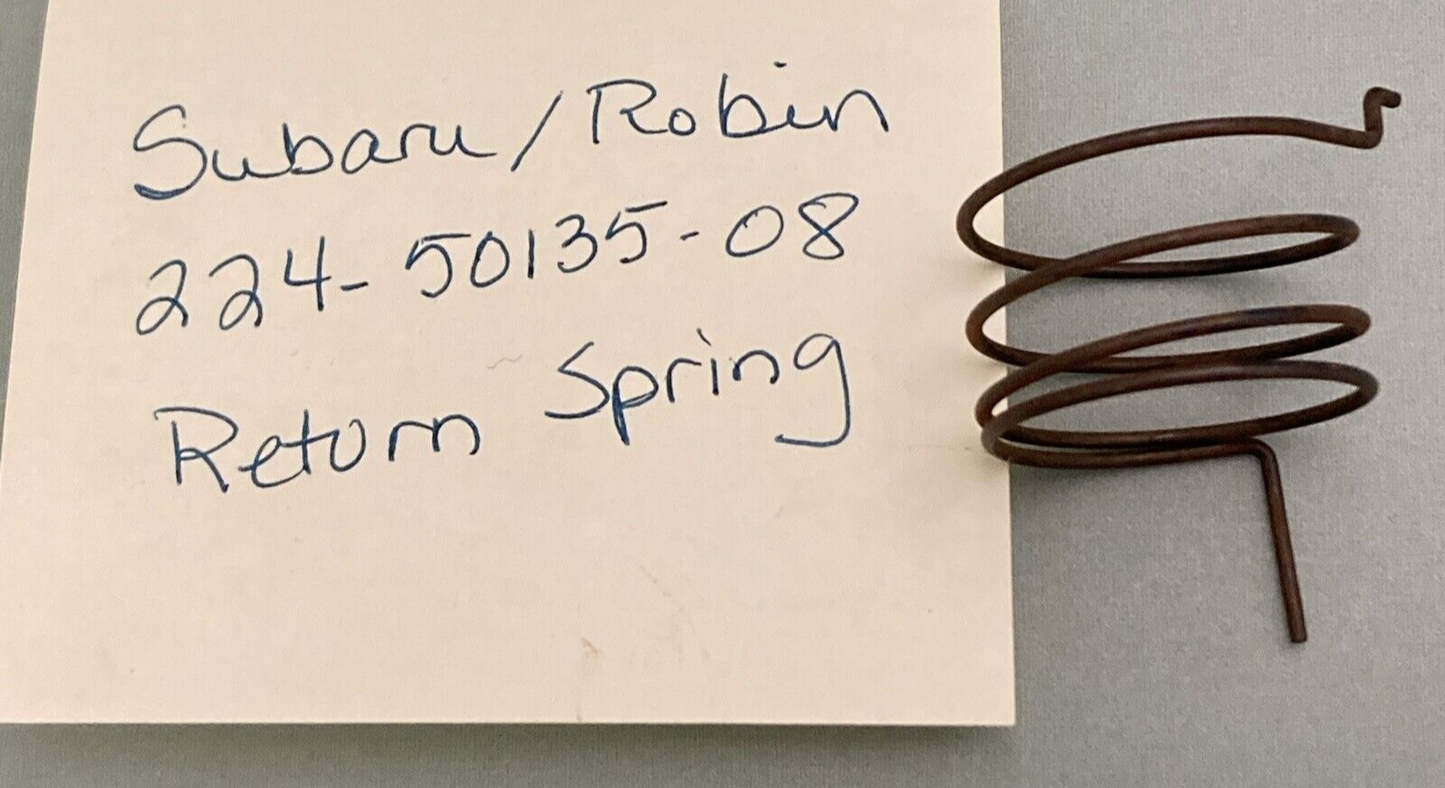 NEW REPLACES SUBARU ROBIN 224-50135-08 RETURN SPRING