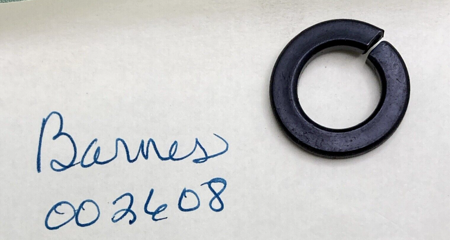 NEW REPLACES BARNES 002608 WASHER, LOCK, SPLIT, 1/2