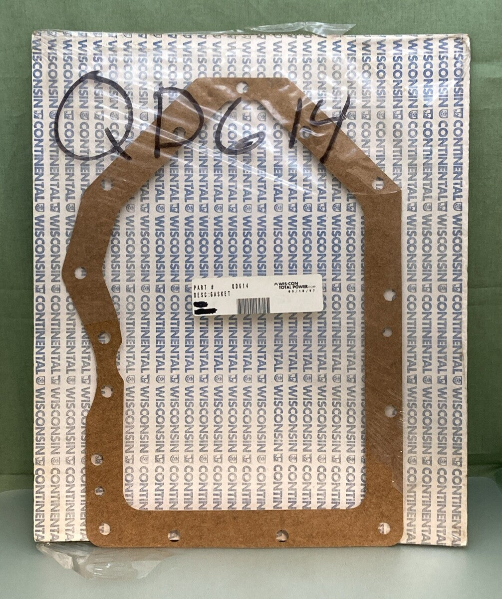 NEW GENUINE WISCONSIN CONTINENTAL QD614 GASKET-SPACER C'CASE