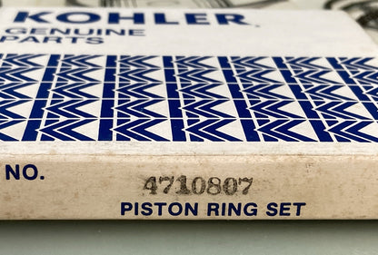 NEW GENUINE KOHLER 4710807 PISTON RING SET