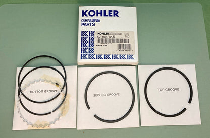 NEW GENUINE KOHLER 52 108 12-S PISTON RINGS SET .030