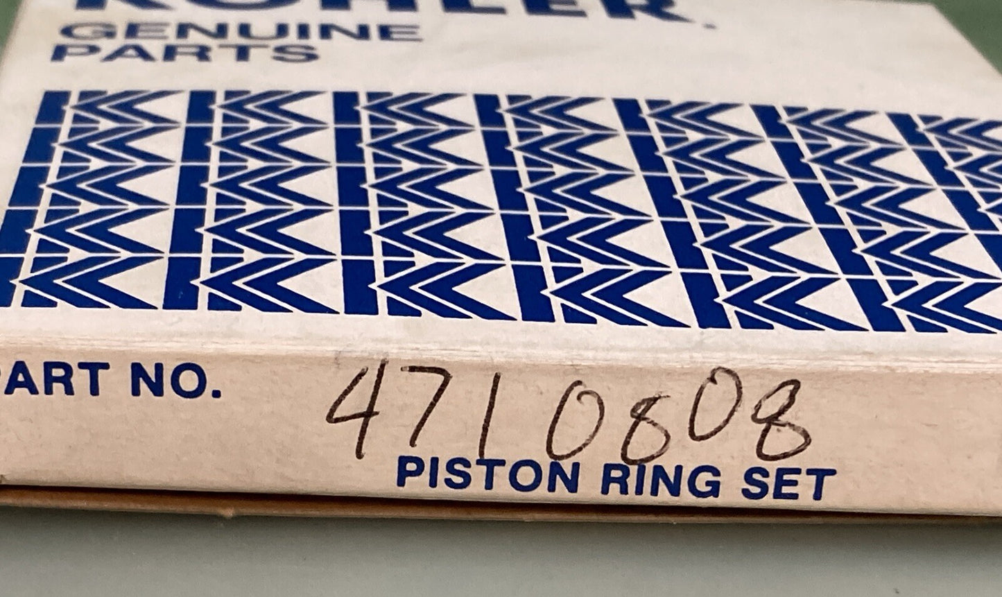 NEW GENUINE KOHLER 4710808 PISTON RING SET  .030