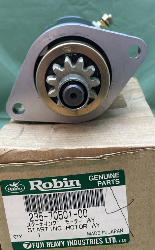 NEW GENUINE SUBARU ROBIN 235-70501-00 STARTING MOTOR ASSEMBLY
