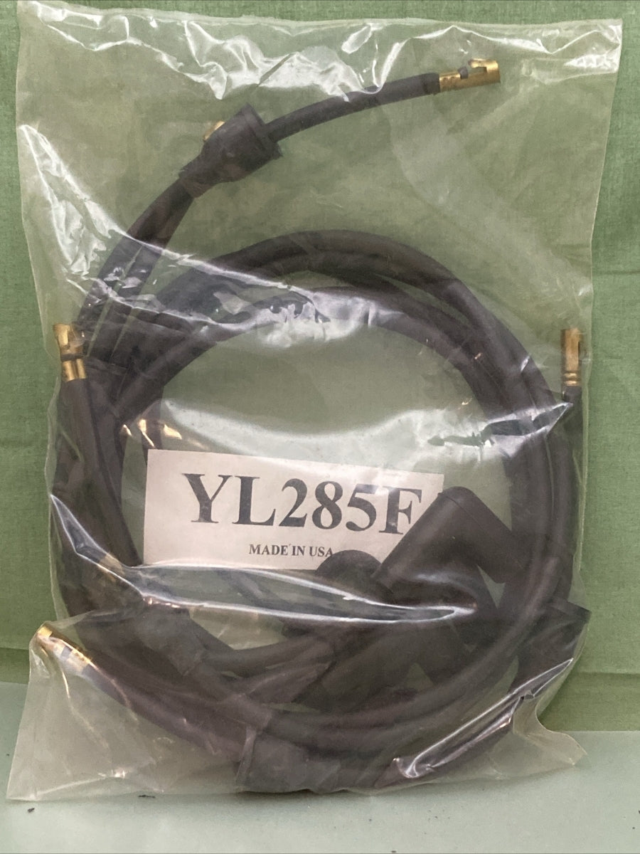 NEW REPLACES WISCONSIN CONTINENTAL YL285F WIRE SPARK PLUG SET
