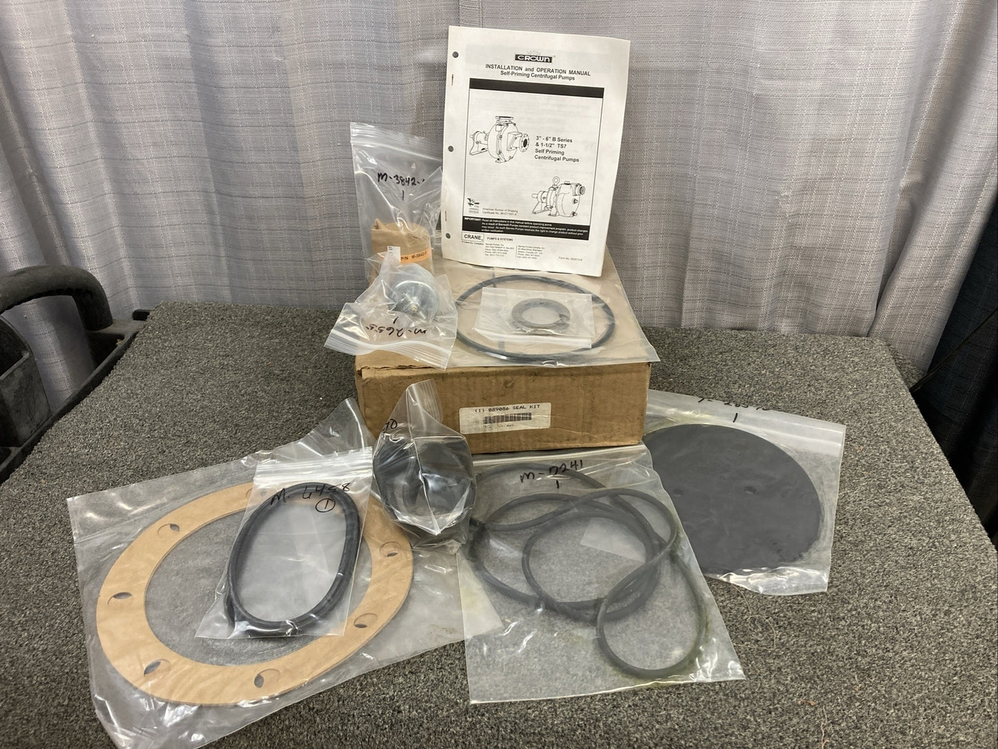 NEW GENUINE BARNES 089086 KIT, SEAL , B60