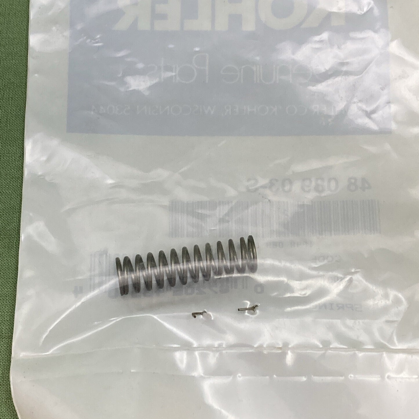 NEW GENUINE KOHLER 48 089 03-S SPRING
