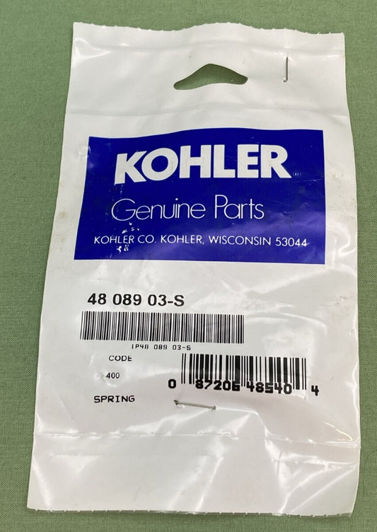 NEW GENUINE KOHLER 48 089 03-S SPRING