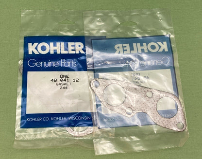 QTY 2 NEW GENUINE KOHLER 48 041 12 GASKET