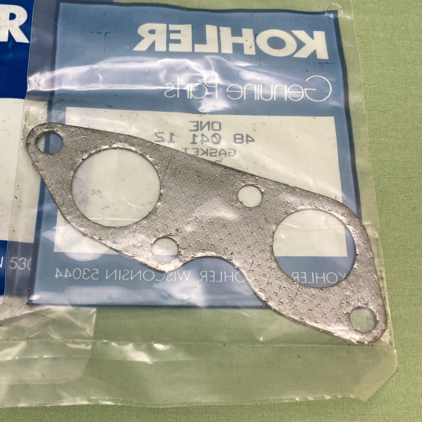 QTY 2 NEW GENUINE KOHLER 48 041 12 GASKET