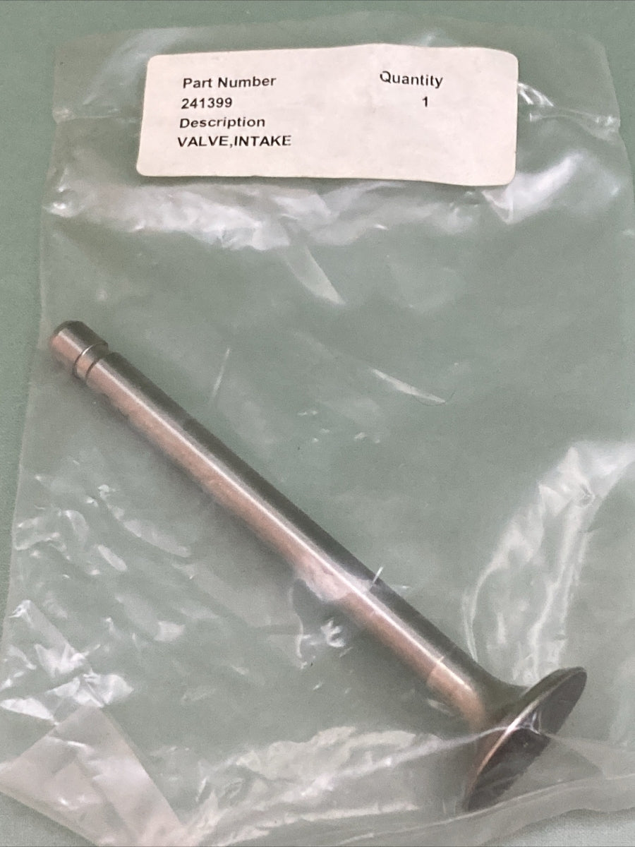 NEW REPLACES KOHLER 241399 VALVE, INTAKE
