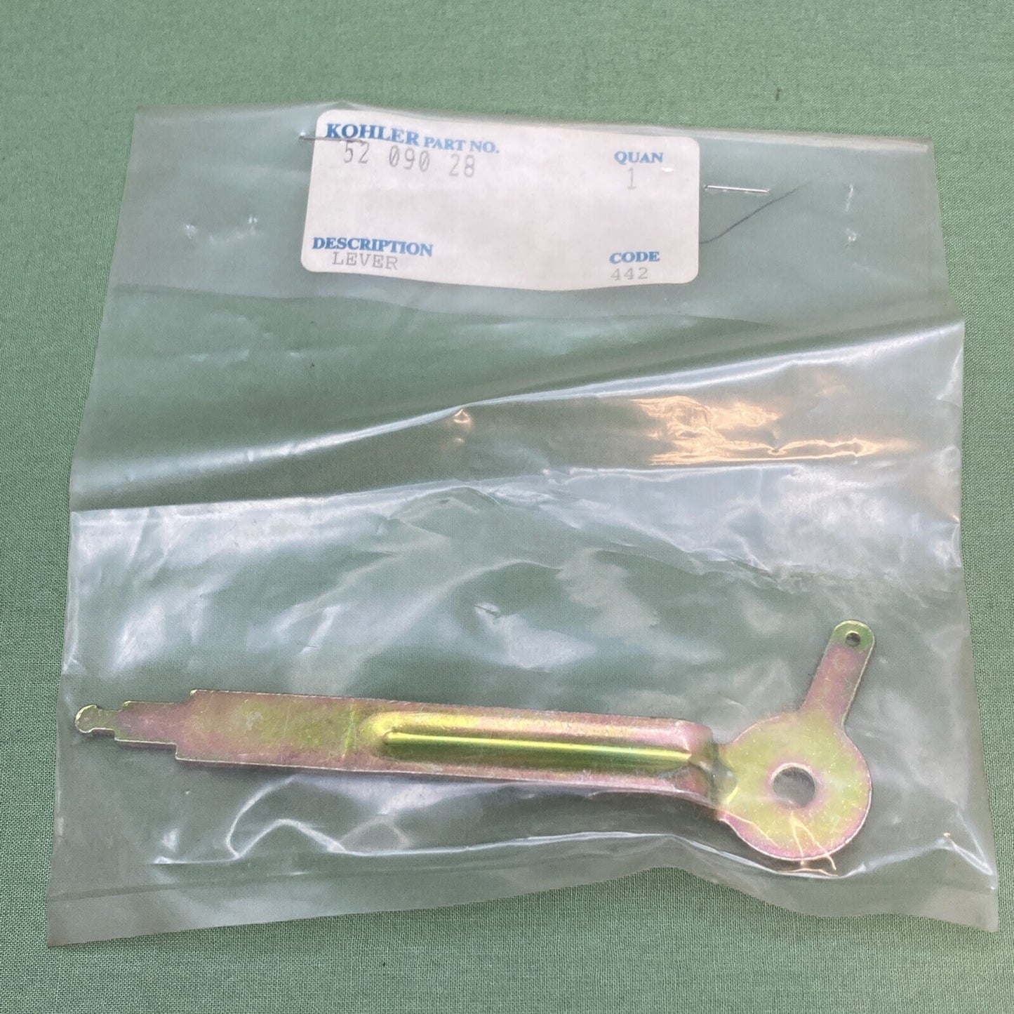 NEW GENUINE KOHLER 52 090 28 LEVER Throttle Control