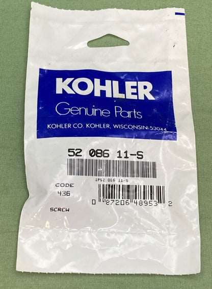 NEW GENUINE KOHLER 52 086 11-S SCREW; WSH HD TAP 1/4-20-5/8