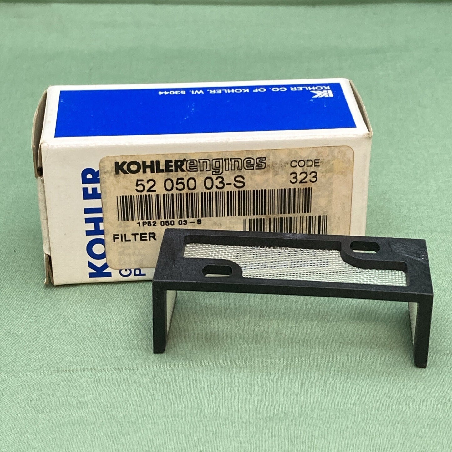 NEW GENUINE KOHLER 52 050 03-S FILTER; OIL PICK-UP