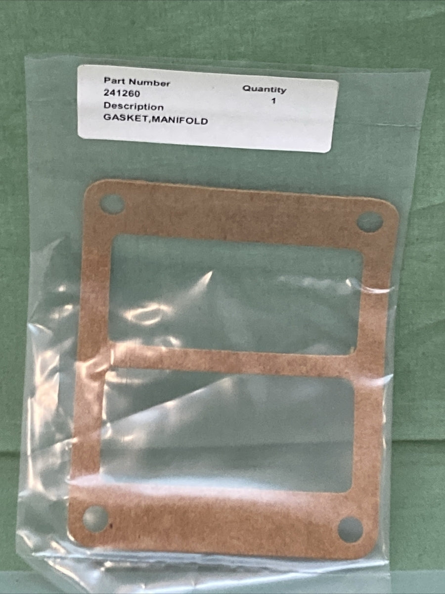 NEW REPLACES KOHLER  241260 Gasket, MANIFOLD
