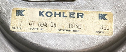 NEW GENUINE KOHLER 47 094 08 BASE