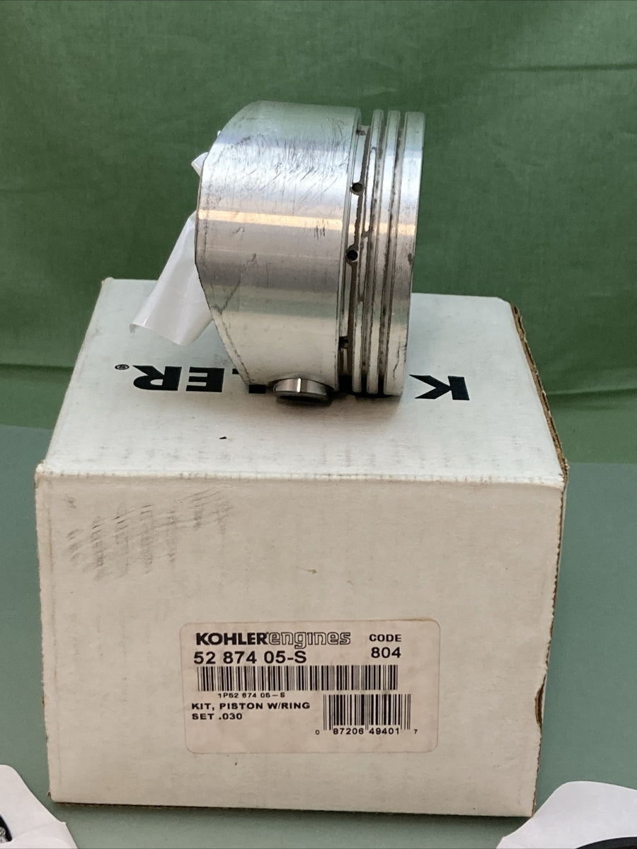 NEW GENUINE KOHLER 52 874 05-S KIT; PISTON W/RING SET .030